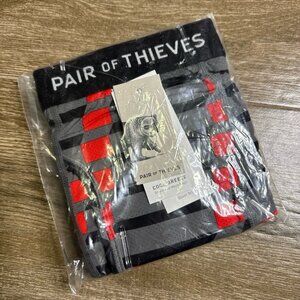 Pair of Thieves Boxer Brief Gargoyle Grey Men Size L NEW mens underwear